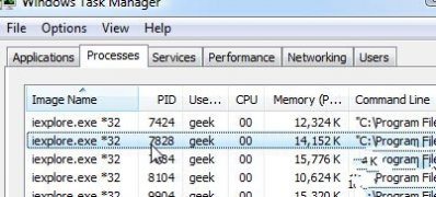 电脑系统windows7一键关闭多个重复进程操作技巧