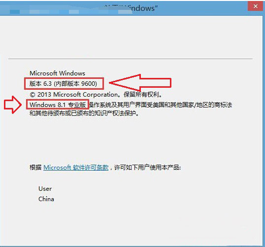 win8.1系统使用命令快速查看版本的技巧