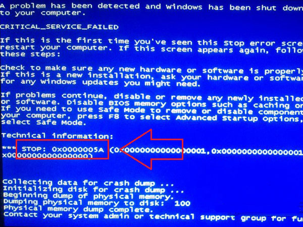 ghost win7旗舰版系统出现蓝屏错误0x0000005A的解决方法