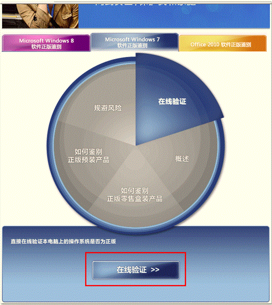 电脑公司 ghost win7 64系统查询与验证系统是否正版的方法