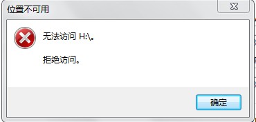 win732位旗舰版系统系统U盘无法使用访问拒绝访问的解决方法