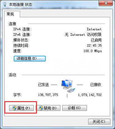 win7旗舰版 ghost系统设置IPv4自动获取IP地址图文教程