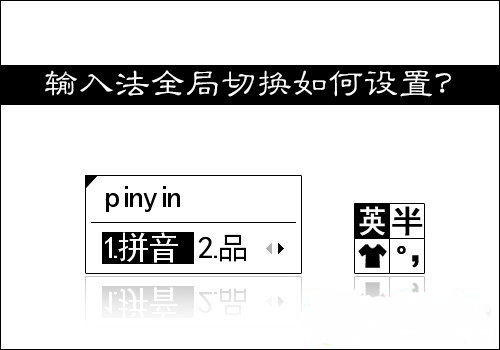电脑公司系统输入法切换不了的解决方法
