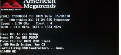 win7安装版系统台式机每次开机按F1才能进系统的解决方法