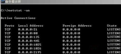 最新ghost win7系统利用netstat命令功能来提高安全的方法