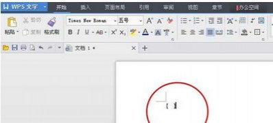 深度技术ghost win7系统用wps打出分数的方法