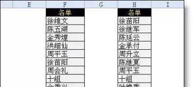 最新ghost win7系统Excel中找出两列数据中相同的数据的方法