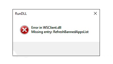 Windows10系统提示wsclient.dl出错的解决方法