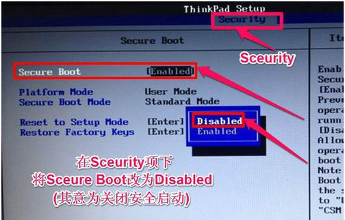 联想ThinkPad P50s笔记本Windows10系统改windows7纯净版系统的图文教程