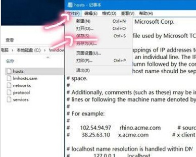 Windows10系统host屏蔽指定网站的方法