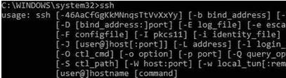 Windows10系统自带的Openssh的安装方法