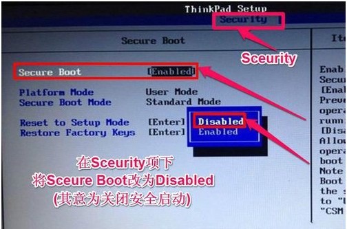 联想ThinkPad E560联想15.6寸笔记本Windows10系统改Windows7系统的安装教程