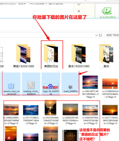 Windows10系统使用自带的浏览器Edge批量下载图片的方法