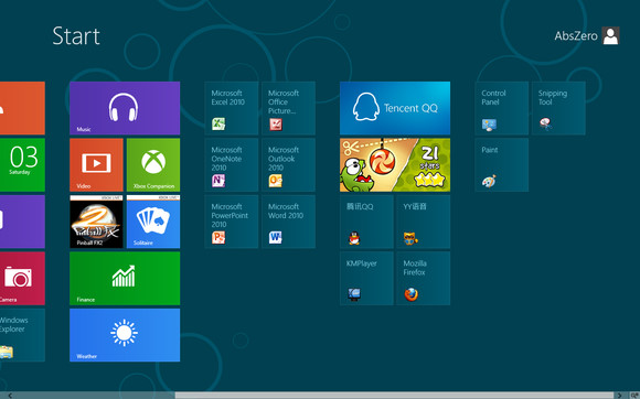 Windows8系统自定义Metro界面的开始屏幕的方法