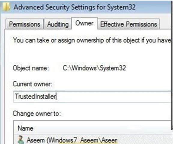  Windows7旗舰版系统台式机无法删除信任安装保护文件的解决方法