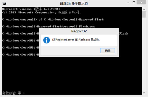 Windows8/8.1系统更新flashplayer后仍然不能用的解决方法