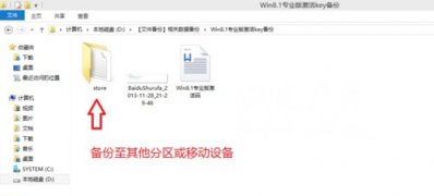 Windows8/8.1系统激活信息备份&还原方法