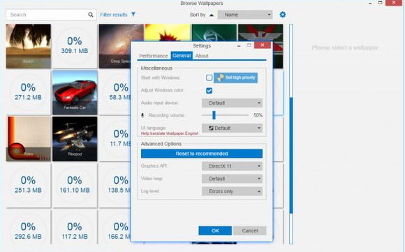 Windows10系统Wallpaper Engine设置中文的方法