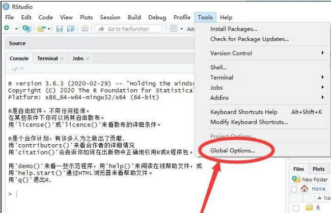 Windows10系统R-Studio设置默认工作目录的方法