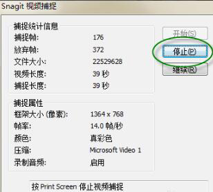 Windows10系统Snagit录制屏幕视频的方法