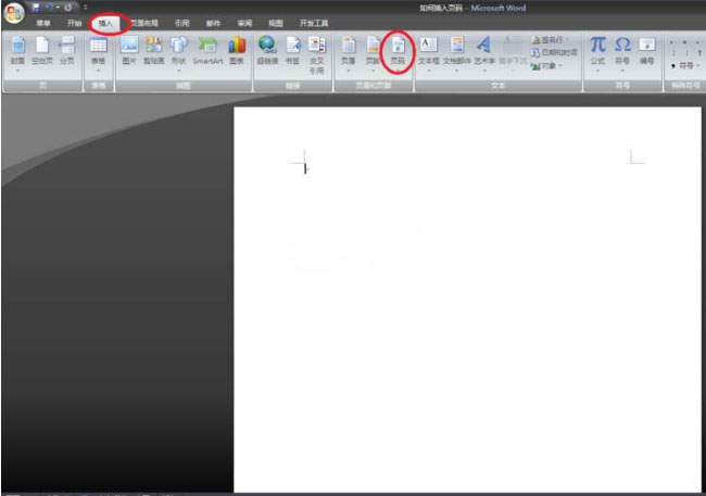 Windows10系统word中插入abcd英文字母的页码的方法
