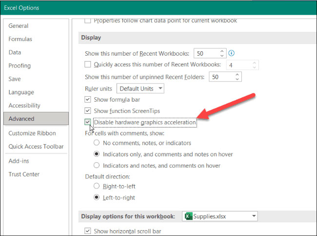 Windows10系统Excel总是崩溃的解决方法